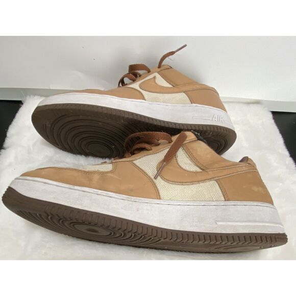 Nike Air Force 1 Acorn Low Size 10.5 Pre-Owned - Picture 3 of 13